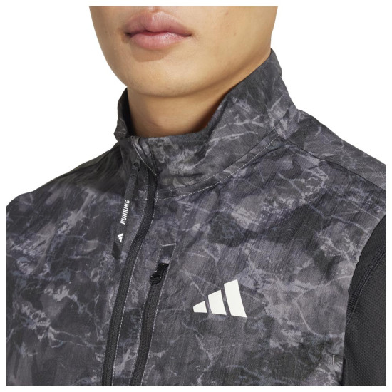 Adidas Ανδρικό γιλέκο Own the Run Spray Dye Vest Adidas Ανδρικό γιλέκο Own the Run Spray Dye Vest